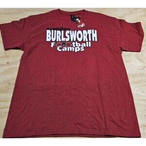 arkansas razorbacks Brandon Burlsworth Tshirt #77 Football camps Red LARGE NEW
